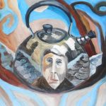 "Teapot", 40X50 cm, oil on canvas