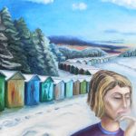 "Brigitos dienoraštis", 60X70 cm, aliejus drobė