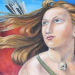 "Artemidė", 70X50 cm, aliejus drobė